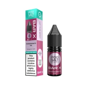Pod Salt Bar X Pomegranate Ice Nic Salt E-Liquid