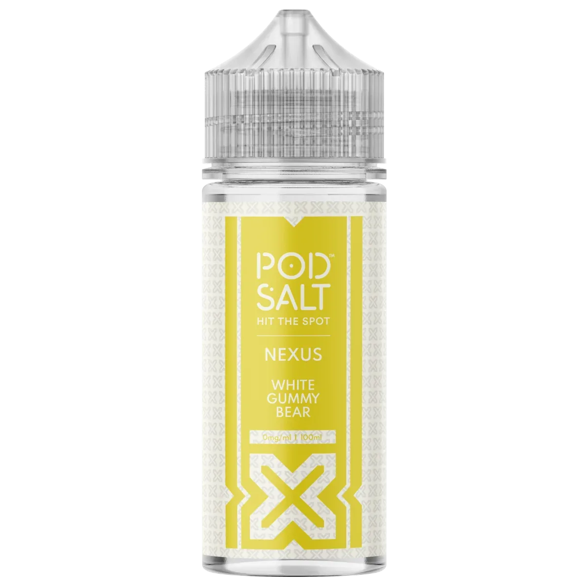 Pod Salt Nexus White Gummy Bear 100ml Shortfill E-Liquid