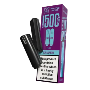 Pod Salt Pyne Pod 2 in One Pods Blue Raspberry