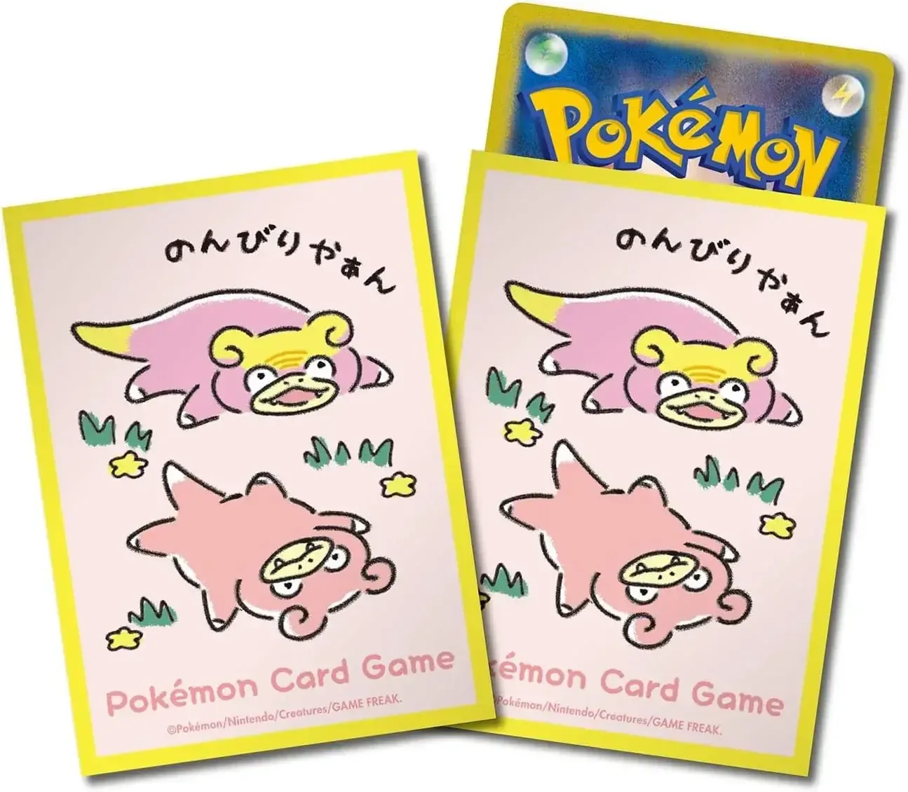Pokemon Card Game Don Don Donkan Yaan Yellow Deck Sleeves 2025