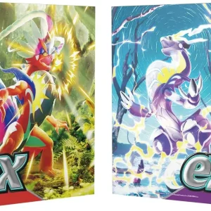 Pokemon Card Game Koraidon Miraidon Collectible File, 360 Cards