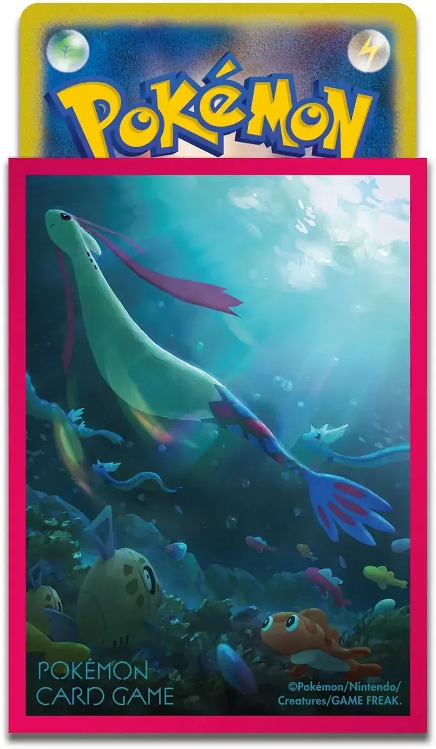 Pokemon Mirocarus Pink Card Game Deck Sleeves Premium Gloss 2025 - Image 2
