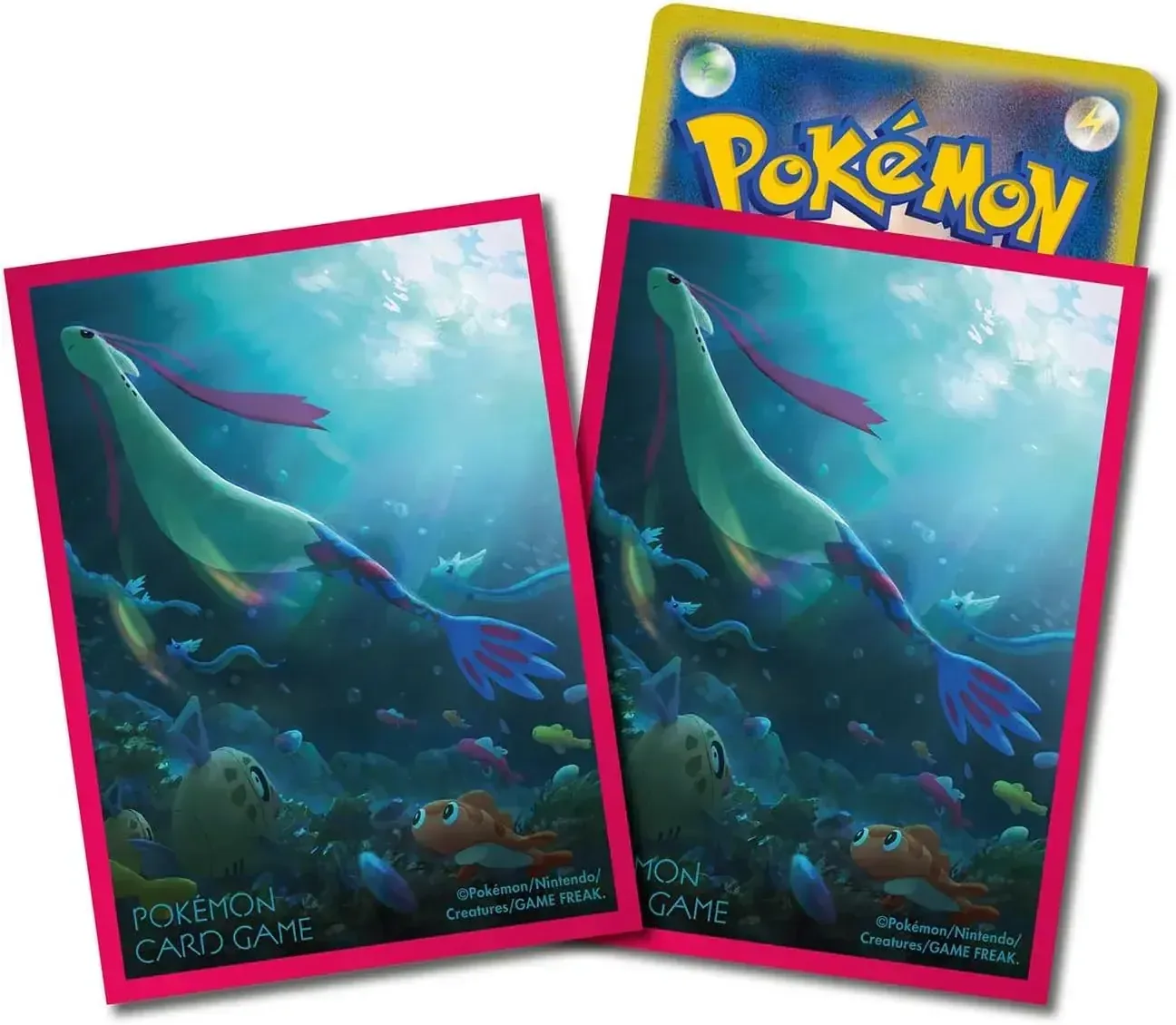 Pokemon Mirocarus Pink Card Game Deck Sleeves Premium Gloss 2025