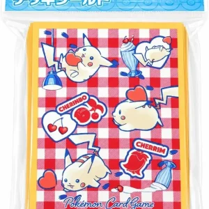Pokemon Pikachu Heart Trading Card Deck Shields Orange 64 Pack