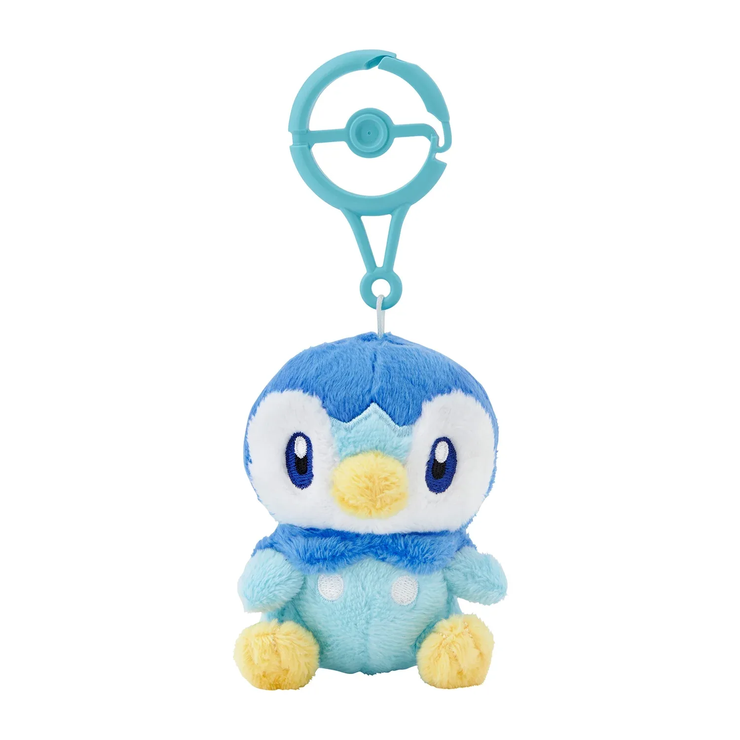 Pokemon Piplup Mascot Plush with Carabiner Clip 8 x 8 x 17 cm - Image 2