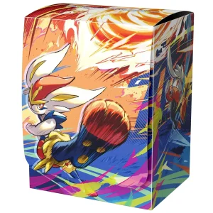 Pokemon Pokemon Card Game Deck Case Cinderace Evolution Trail 2025