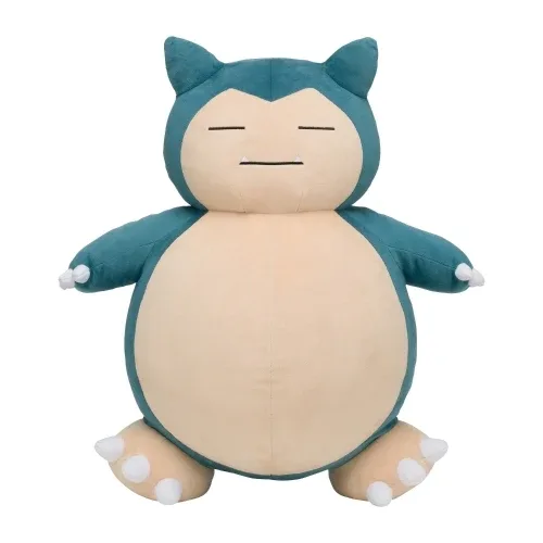 Pokemon Snorlax Plush Toy Official Character 49 x 48 x 28 cm