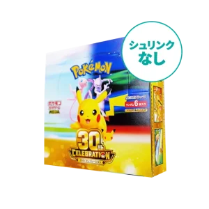 Pokémon TCG MEGA 30th CELEBRATION No Shrink Booster Box