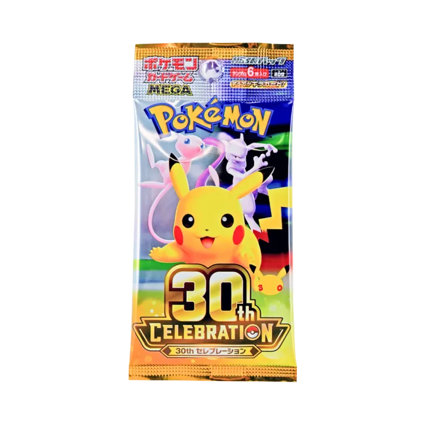 Pokémon TCG MEGA 30th CELEBRATION No Shrink Booster Box - Image 2