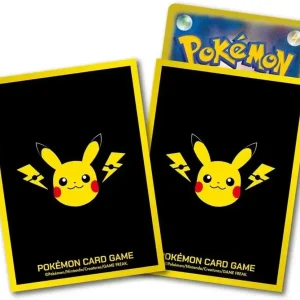 Pokemon TCG Pikachu Thunderbolt Deck Card Protectors 64-Count