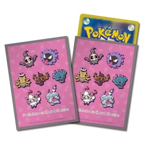 Pokemon Yonayona Ghost Card Game Deck Sleeves Brown Release 2025