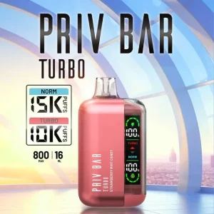 PRIV BAR Turbo Disposable Device – 15000 Puffs