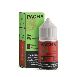 Salts Sour Watermelon Synthetic Nicotine E-Juice 30ml | Pacha