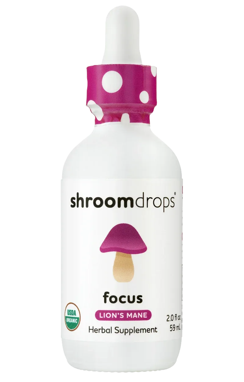 Organic Lion's Mane Tincture (Focus) Shroom drops