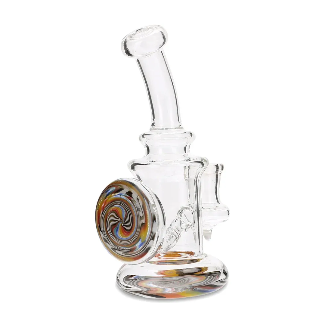 Medusa Customs 6.25" Swirl Bubble Bubbler - Image 2