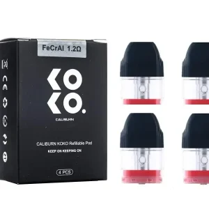 Uwell Caliburn KOKO Replacement Pod Cartridges (Pack of 4)