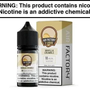 VANILLA CRUMBLE BY AIR FACTORY SALT 30ML