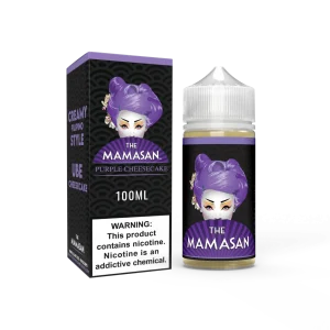 The Mamasan Purple Cheesecake 100ml Vape Juice