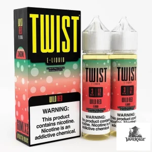 Wild Red — Twist E-Liquids 120mL (2x60mL twin pack) Freebase