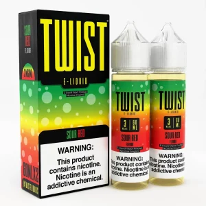 Sour Red 120ml E-Juice | Twist E-Liquids