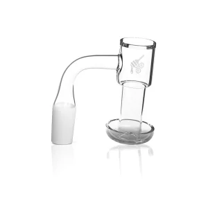 Honeysuckle Bevel Quartz Banger - 90° Degree | YL