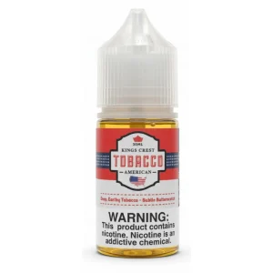 Salts American Tobacco 30ml E-Juice | King's Crest