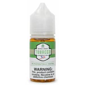 Salts Dominican Tobacco 30ml E-Juice | King's Crest