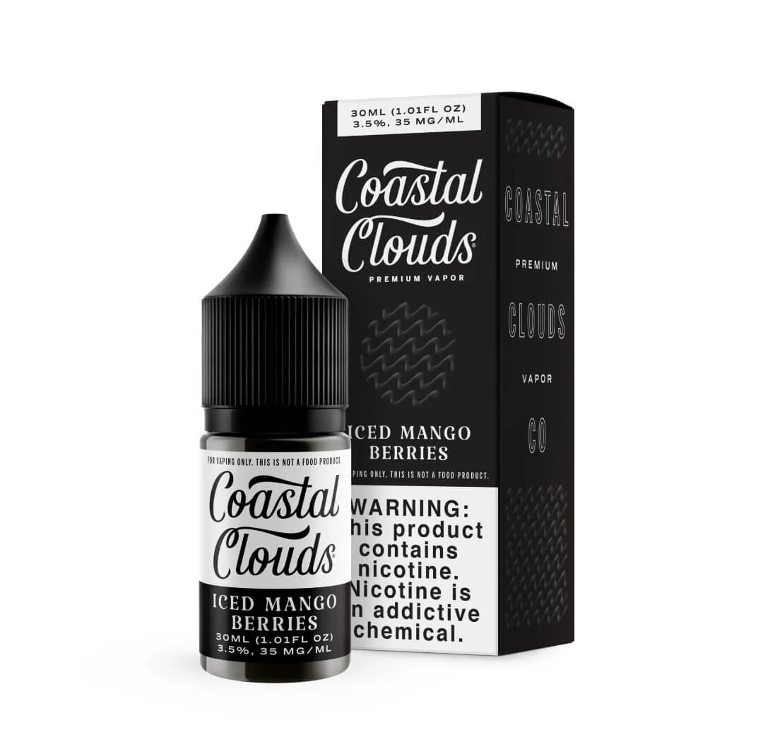 Coastal Clouds Salt Iced Mango Berries eJuice
