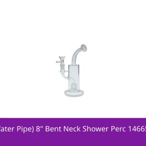 Non branded (Water Pipe) 8" Bent Neck Shower Perc 1466587