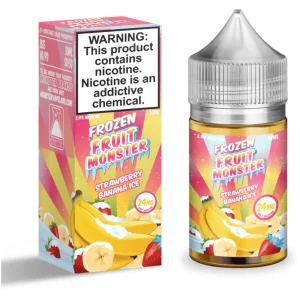 Frozen Fruit Strawberry Banana Salt 30ml E-Juice | Jam Monster