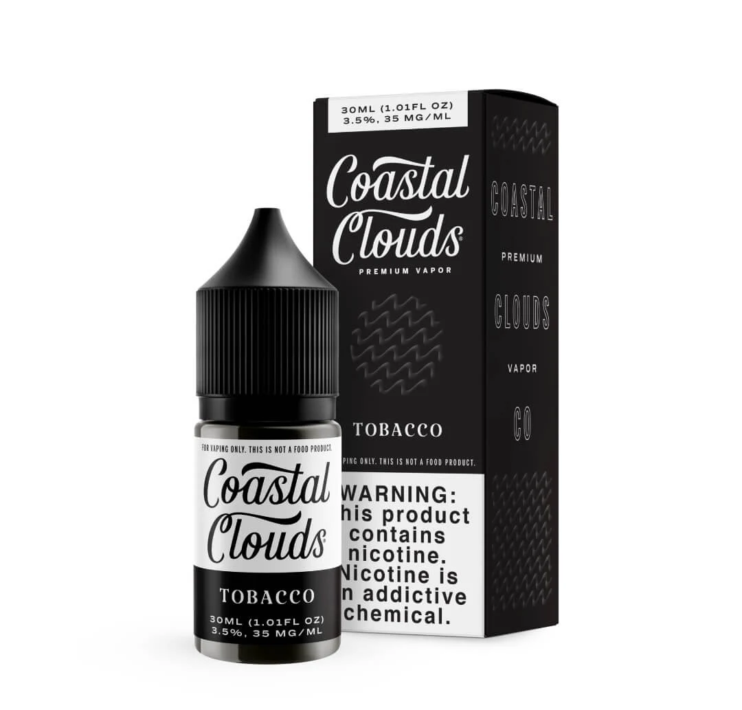 Coastal Clouds Salt Tobacco eJuice