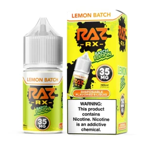 Pod Juice RX Raz Lemon Batch Tobacco Free Nicotine 30ml Salt E-Juice
