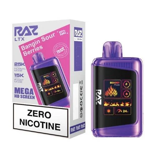 Raz DC25000 ZERO 0% Disposable Vape Device - 1PC - Image 2