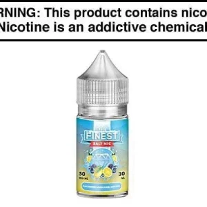 BLUEBERRIES LEMON SWIRL MENTHOL BY THE FINEST SALT NIC 30ML