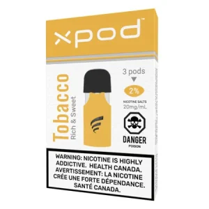 XPOD® Rich & Sweet Tobacco Vape Pods 3