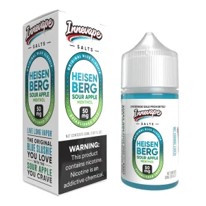 Heisenberg Sour Apple Menthol Salts 30ml E-Juice | Innevape