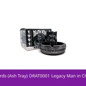 Death Row Records (Ash Tray) DRAT0001 Legacy Man in Chair