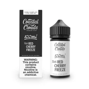 Iced Red Cherry Freeze 100ml E-Juice | Coastal Clouds