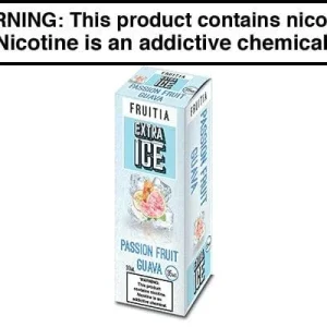 PASSION FRUIT GUAVA BY FRUITIA EXTRA ICE SALTS 30ML