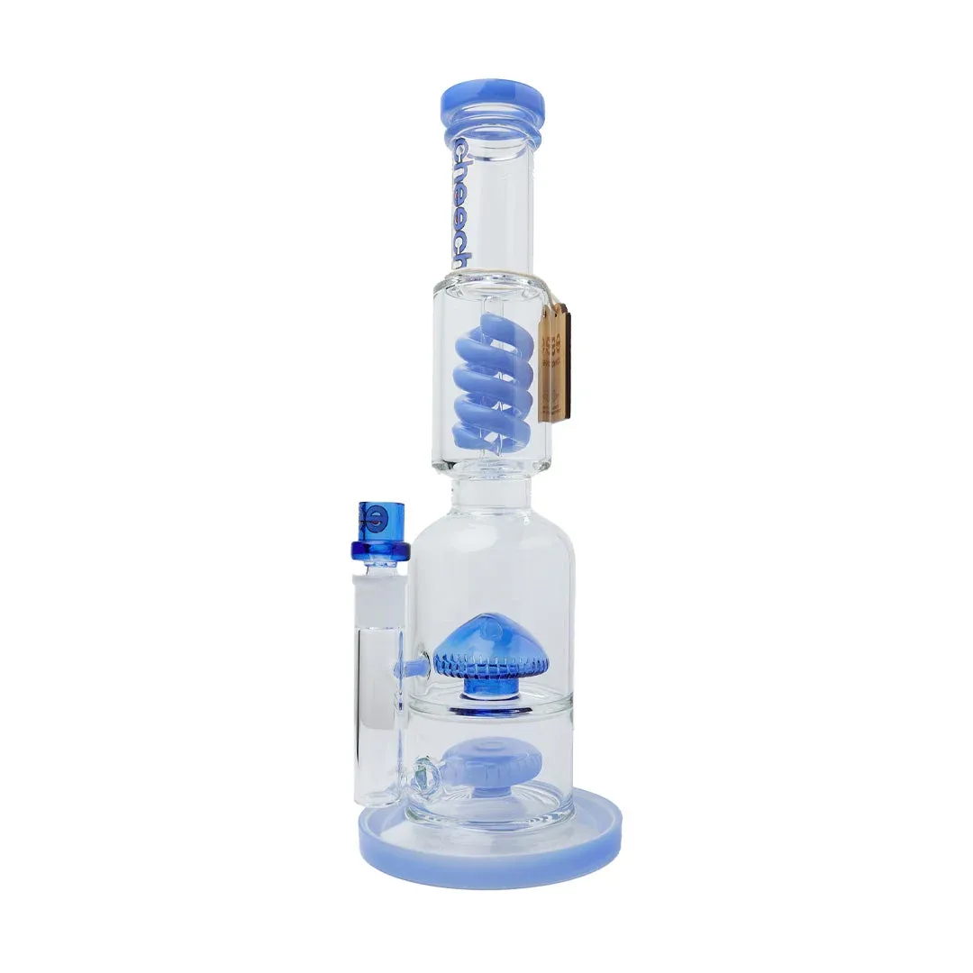 Cheech Glass 15.5" Triple Threat Water Pipe - Image 2