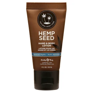 Earthly Body Hand & Body Velvet Lotion Moroccan Nights 1oz