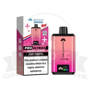 Straw' Cranberry Cherry / Cherry Ice Hayati Pro Ultra Plus 25000