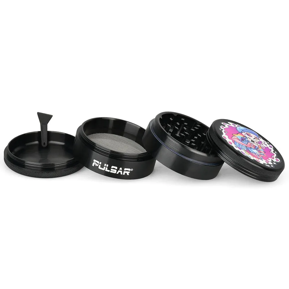 Pulsar Artist Series Metal Grinder - Skullbanger / 4pc / 2.5" - Image 2