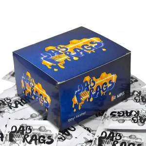 Dab Rags Ethyl Alcohol Wipes 50ct