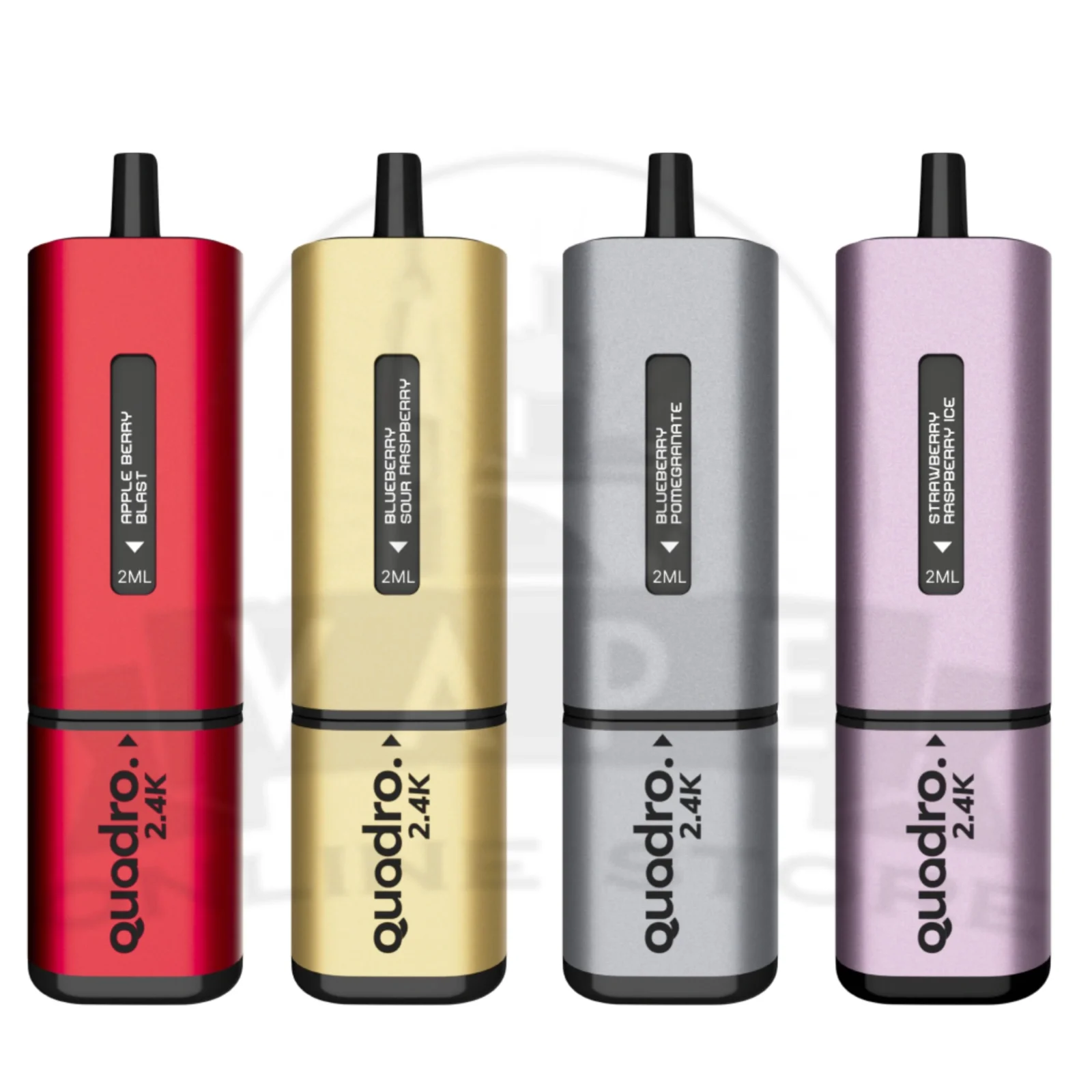 Quadro 2400 Puffs 4 in1 Kit | Disposable Vape Kit UK