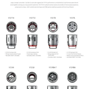 Smok TFV12 Replacement Coils (Pack of 3)