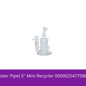 Non branded (Water Pipe) 5" Mini Recycler 0000025477580