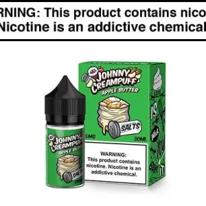 APPLE BUTTER BY JOHNNY CREAMPUFF SALTS 30ML