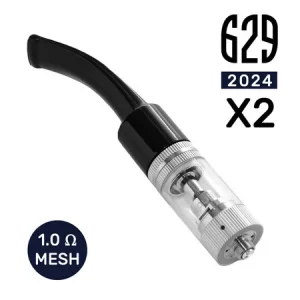 E-Pipe 629 X2 2024 | Silver MOD Glass Liquamizer Clearomizer