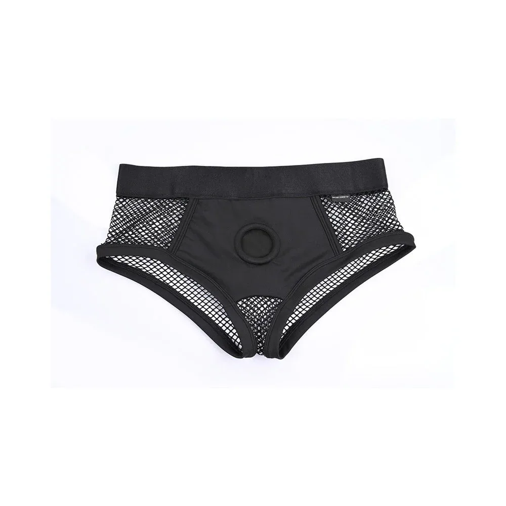 Sportsheets Em.Ex. Fit Harness Fishnet XL - Image 2